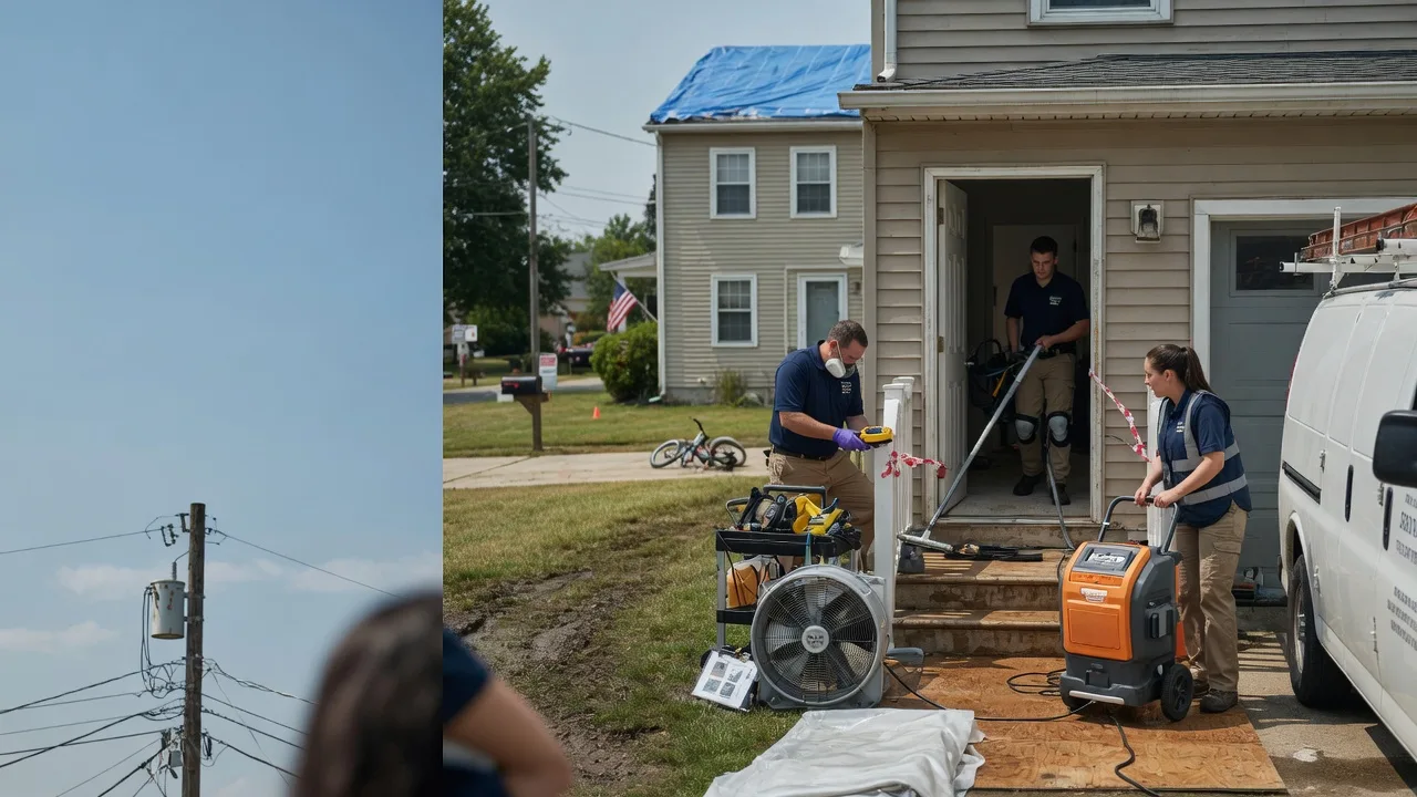Water Damage Repair in Dennison, IL near me